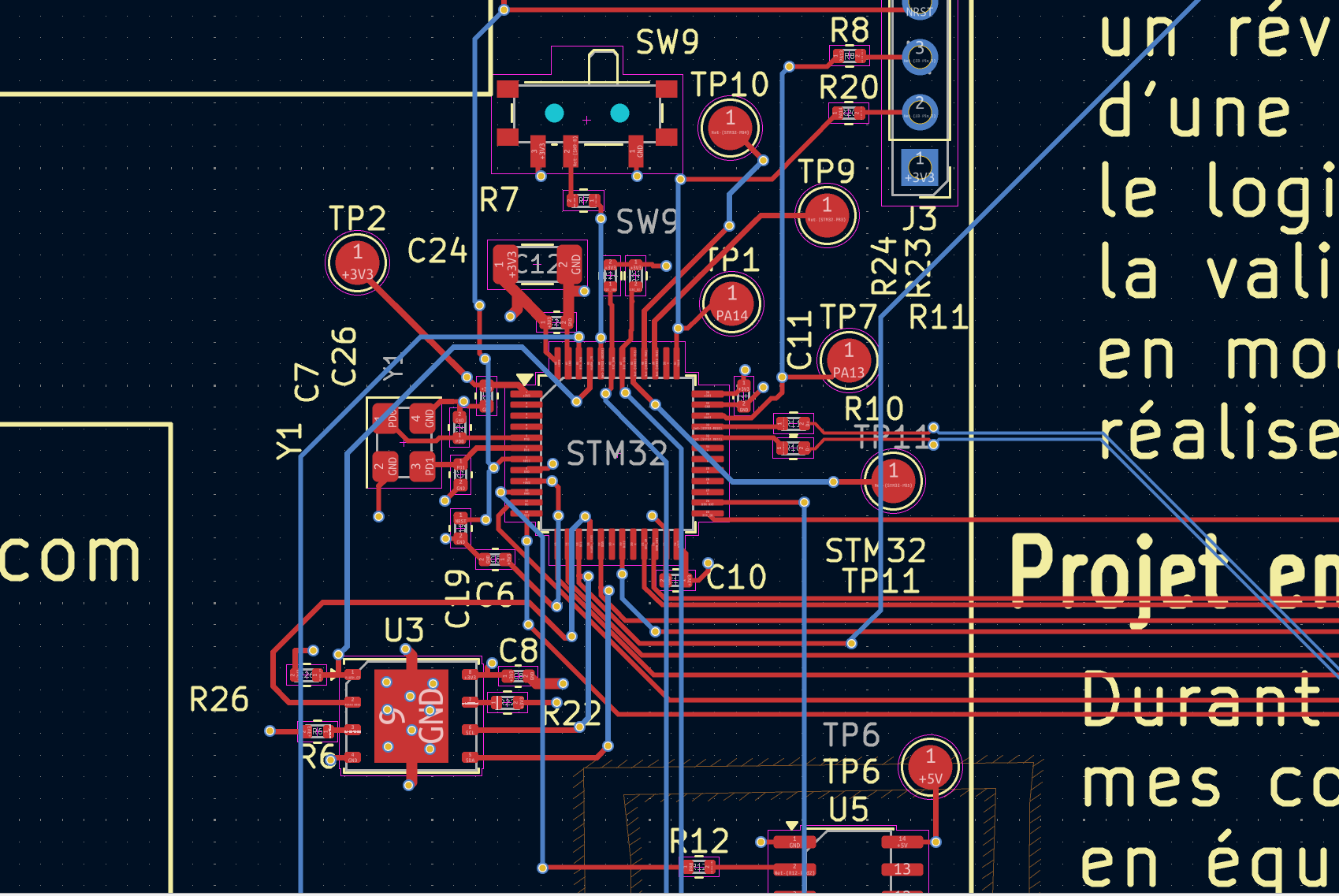 Routage du STM32 dans KiCad